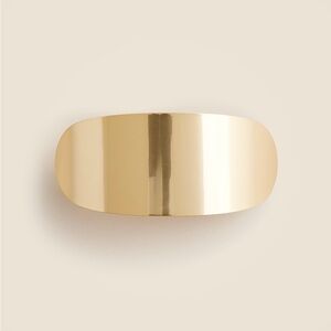 J. Crew Oval Metallic Hair Clip